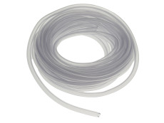 Fuel hose 5x8mm transparent (10 meter)